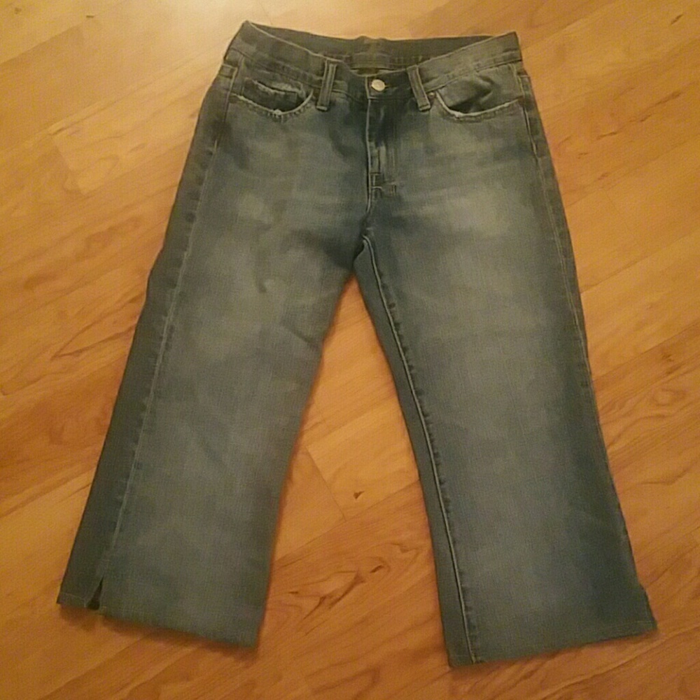 7 For All Mankind Dojo Crop size 28